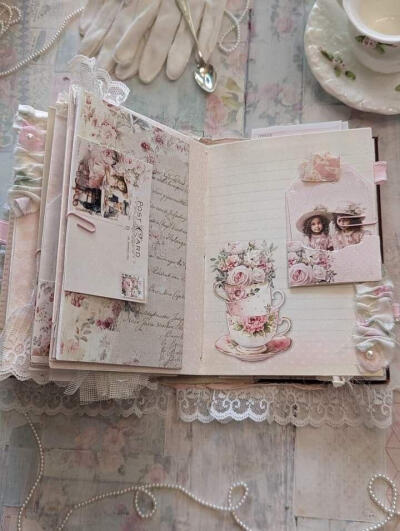 少女心 复古 粉色系