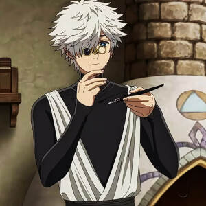 番剧：尖帽子的魔法工坊
角色：奇弗利
            动漫男头Δ