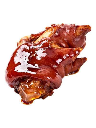 猪肘子猪蹄子白底头像