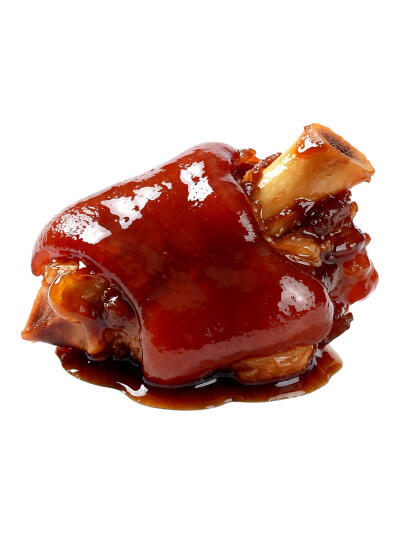 猪肘子猪蹄子白底头像