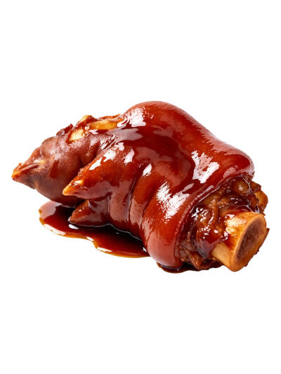 猪肘子猪蹄子白底头像