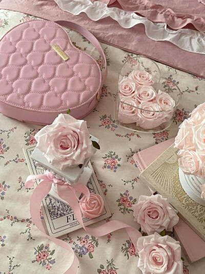 少女心 复古 粉色系