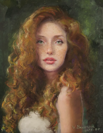 威廉·施耐德是一位在油画与粉彩领域均达到大师级水准的美国当代写实主义画家。他的人生经历颇具传奇色彩：早年作为音乐人活跃于摇滚乐队并发行唱片，随后转战金融界成为投资咨询公司合伙人，直到2010年才正式成为全…