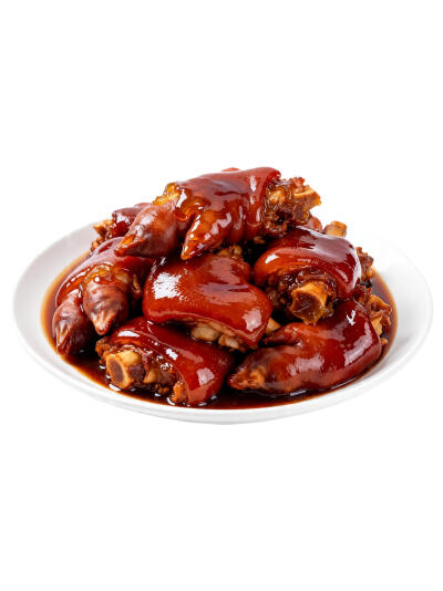 猪肘子猪蹄子白底头像