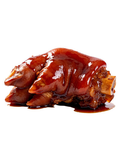 猪肘子猪蹄子白底头像