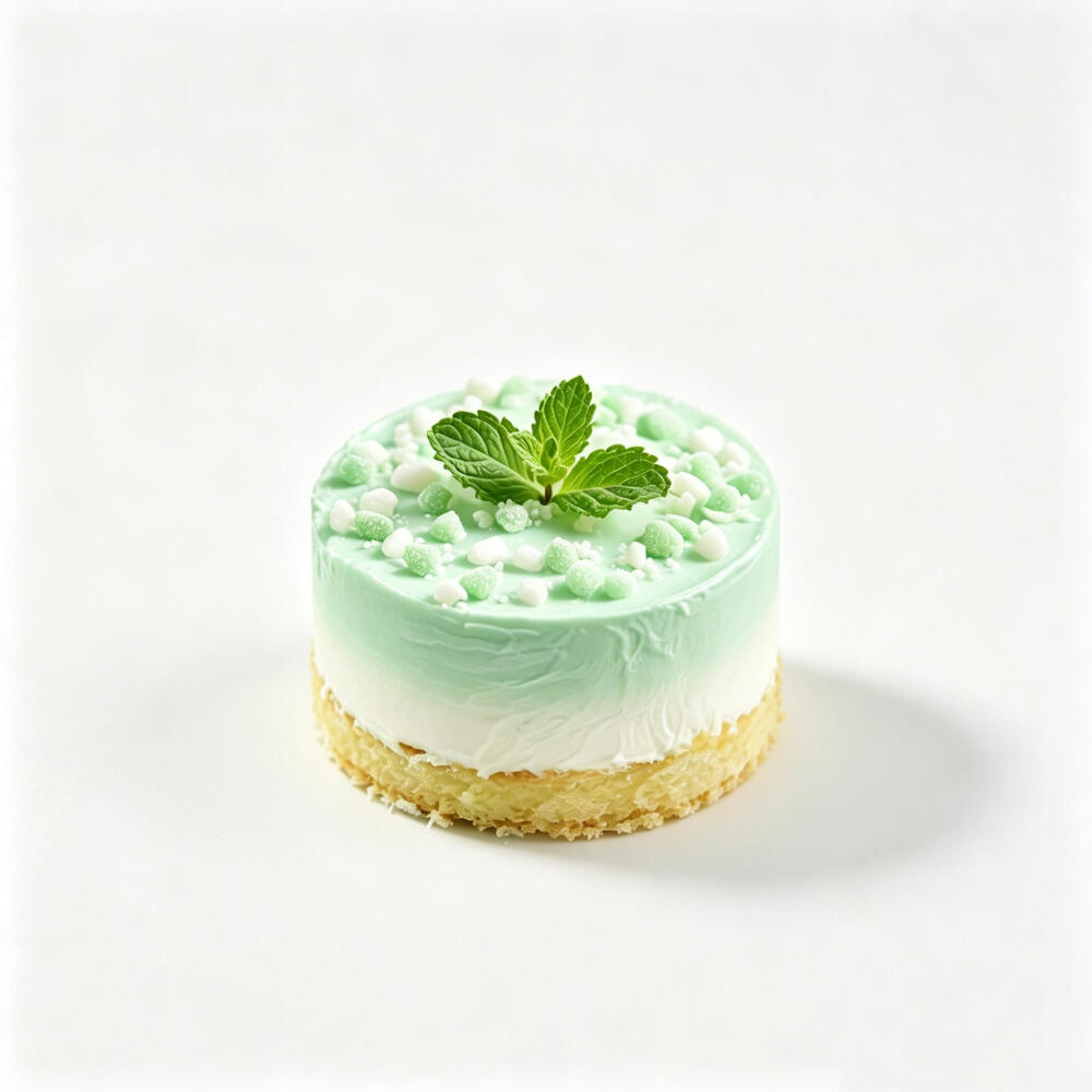 薄荷甜品白底头像