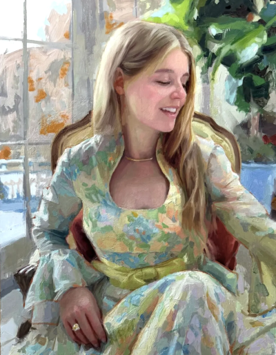 凯西·查尔兹是一位专注于肖像与具象绘画的当代写实主义艺术家。他的艺术之路起步于家乡的西北学院，在导师约翰·贾里佐的启蒙下燃起了对绘画的热情，之后他进入杨百翰大学攻读绘画学士学位，并接受了著名肖像画家威廉…