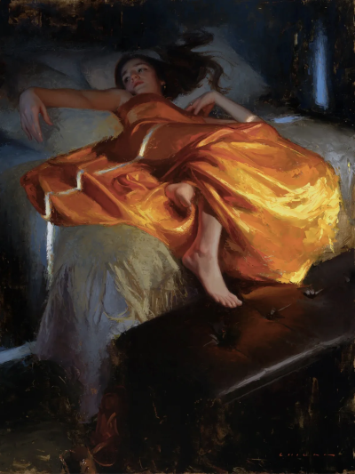 凯西·查尔兹是一位专注于肖像与具象绘画的当代写实主义艺术家。他的艺术之路起步于家乡的西北学院，在导师约翰·贾里佐的启蒙下燃起了对绘画的热情，之后他进入杨百翰大学攻读绘画学士学位，并接受了著名肖像画家威廉…