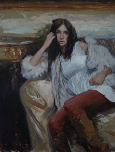 凯西·查尔兹是一位专注于肖像与具象绘画的当代写实主义艺术家。他的艺术之路起步于家乡的西北学院，在导师约翰·贾里佐的启蒙下燃起了对绘画的热情，之后他进入杨百翰大学攻读绘画学士学位，并接受了著名肖像画家威廉…