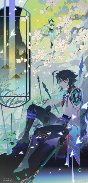 [魈]
x:slowly flow