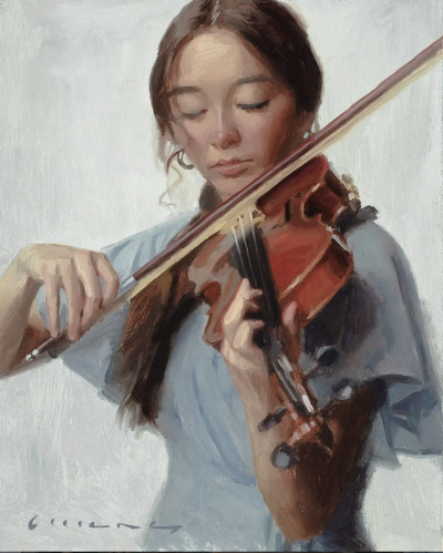 凯西·查尔兹是一位专注于肖像与具象绘画的当代写实主义艺术家。他的艺术之路起步于家乡的西北学院，在导师约翰·贾里佐的启蒙下燃起了对绘画的热情，之后他进入杨百翰大学攻读绘画学士学位，并接受了著名肖像画家威廉…