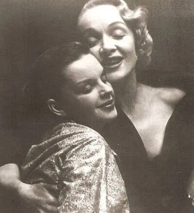 Marlene Dietrich与朱迪.嘉兰