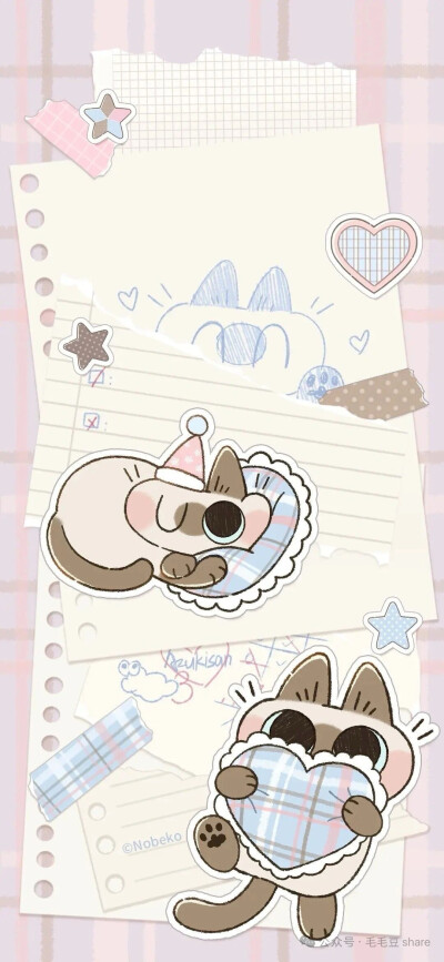 可爱壁纸·图源微博