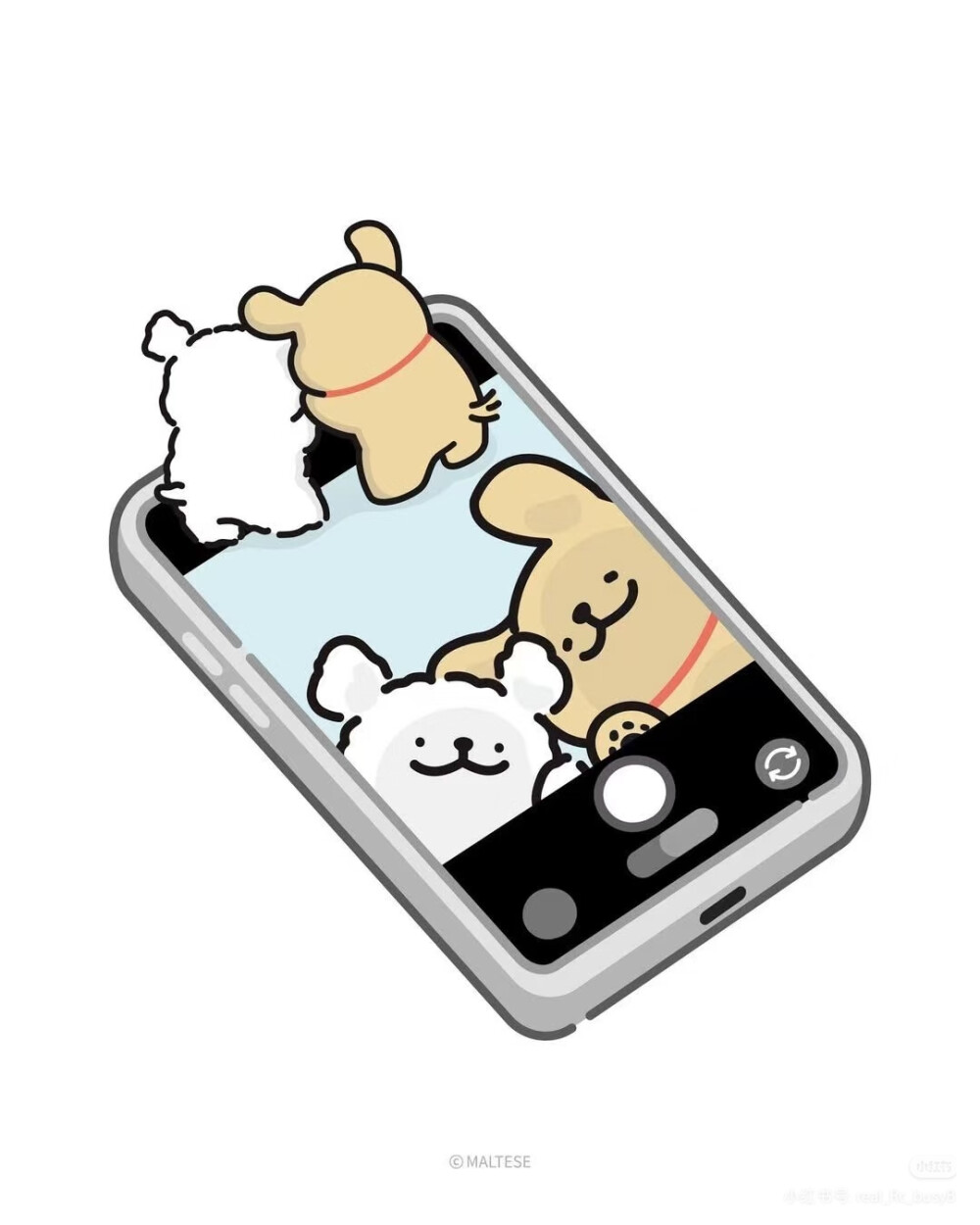 线条小狗