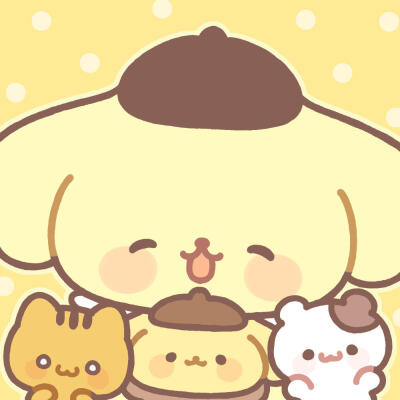 布丁狗生日可爱头像
原画师小红地瓜：糖醋兔丸