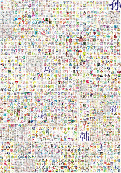 韩家英，In China 主题系列海报，2005年，1000 × 700 mm
