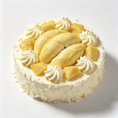 水果蛋糕白底头像