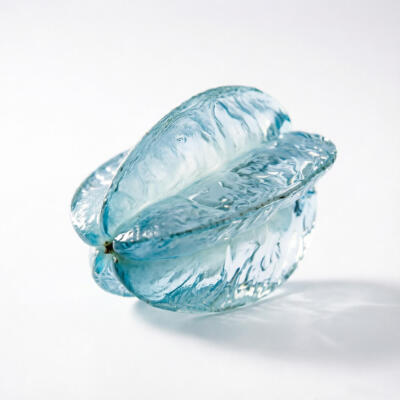 水晶杨桃白底头像