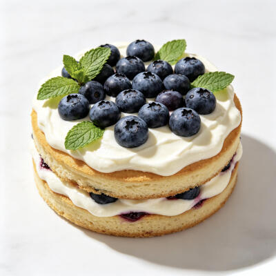 水果蛋糕白底头像