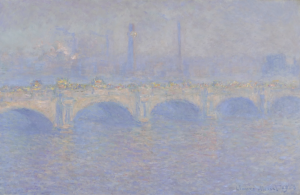 克劳德·莫奈，《滑铁卢桥》（1903年）。
