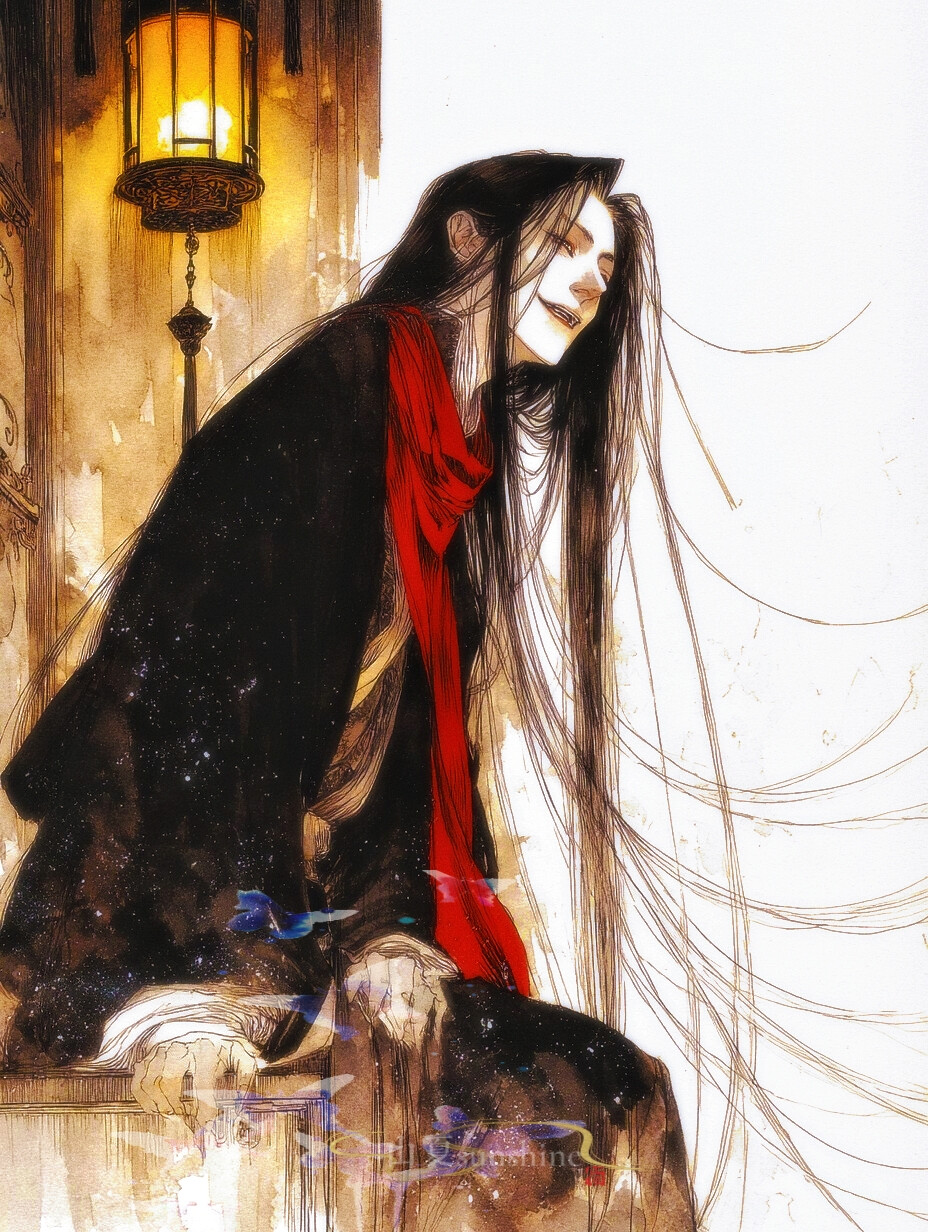 此生不在今生度，纵有生从何处生。
#旧漫#思念像风#充能计划画画