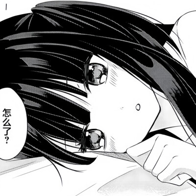 黑白漫画/女生头像