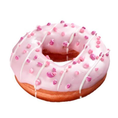 甜甜圈白底头像