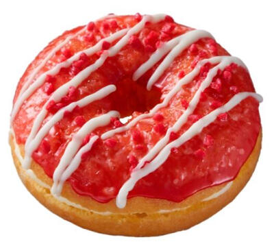 甜甜圈白底头像