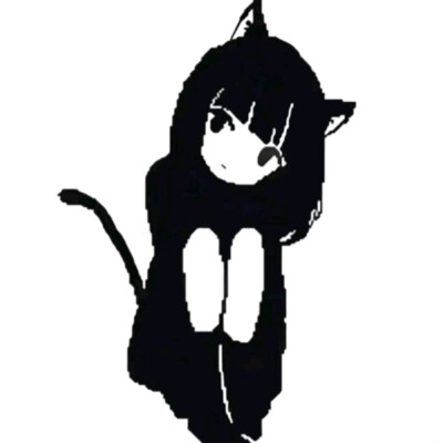 黑白漫画/女生头像