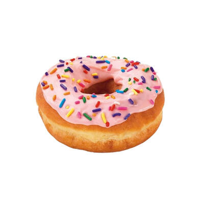 甜甜圈白底头像