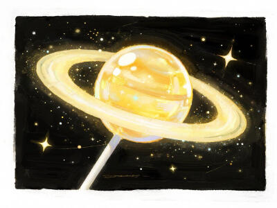 星球棒棒糖