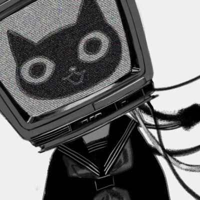 黑白漫画/女生头像