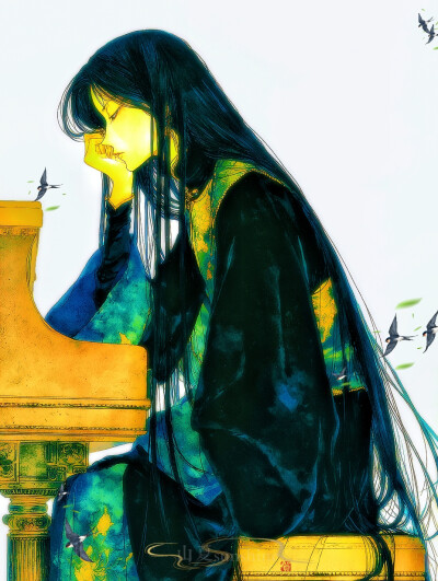 此生不在今生度，纵有生从何处生。
#旧漫#思念像风#充能计划画画