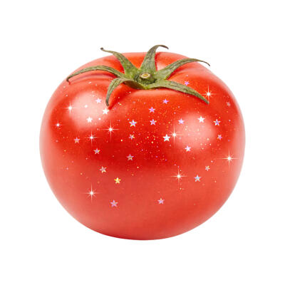 西红柿白底头像