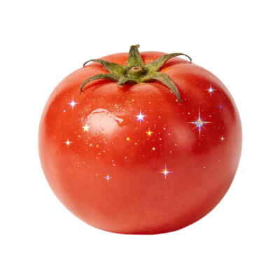 西红柿白底头像