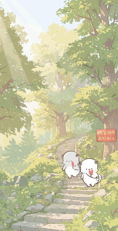 四毛与八毛夏天