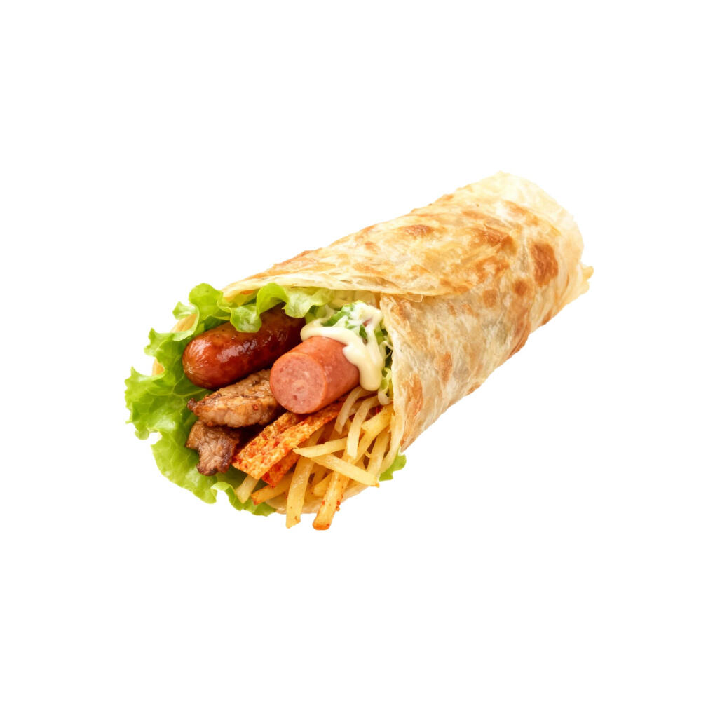小吃白底头像