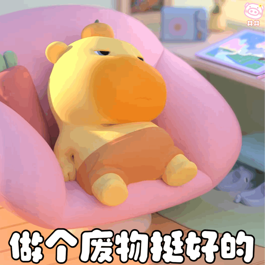 水豚噜噜表情包动图
可爱的表情包