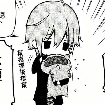 黑白漫画/女生头像