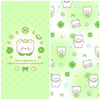 绿色系小清新壁纸