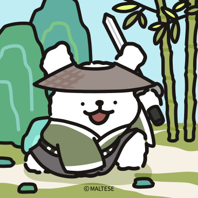 线条小狗
