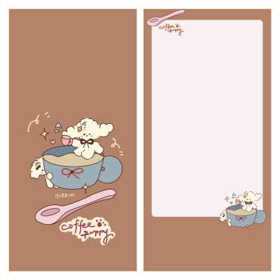 咖啡壁纸套图