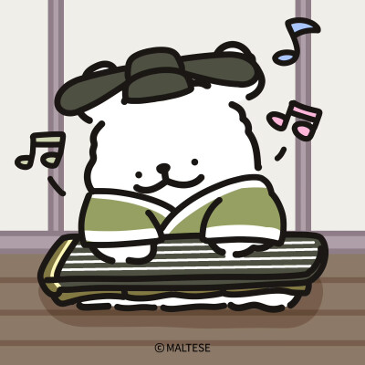 线条小狗