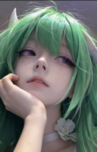少女 头像 ai