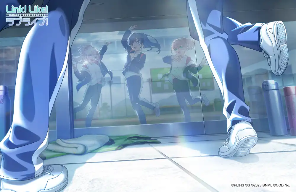 #Link！Like！LoveLive！#『Dream Interlude COLLECTION -PERENNIAL-』卡池及「Chapter PERENNIAL」配布卡卡面①
mUR［PERENNIAL］大泽瑠璃乃
mUR［PERENNIAL］日野下花帆
mUR［PERENNIAL］村野沙耶香（配布卡预览）
估计是三连华最后一次的卡面了