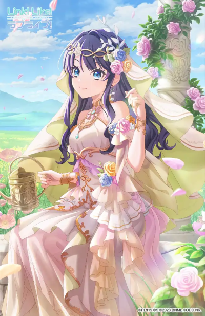 #Link！Like！LoveLive！#『Dream Interlude COLLECTION -PERENNIAL-』卡池及「Chapter PERENNIAL」配布卡卡面①
mUR［PERENNIAL］大泽瑠璃乃
mUR［PERENNIAL］日野下花帆
mUR［PERENNIAL］村野沙耶香（配布卡预览）…