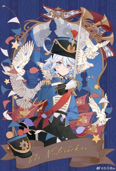 原神 芙宁娜 少女哥伦比娅
童话系列 画师见水印