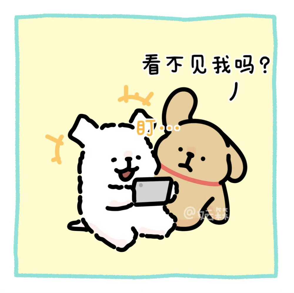 线条小狗
