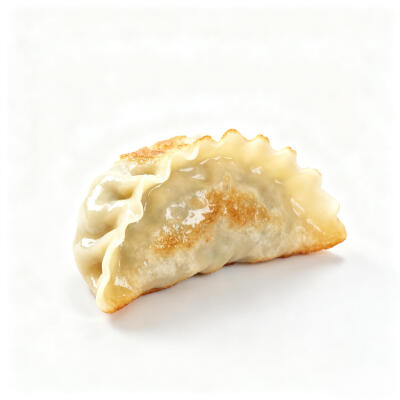 煎水饺白底头像