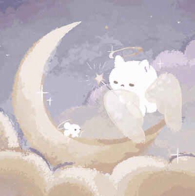 小猫可爱头像
他人自截版，图源小红地瓜
原画师：neko_fton(ねこぶとん)